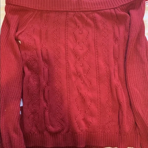 Off the shoulder sweater top - Picture 3 of 3